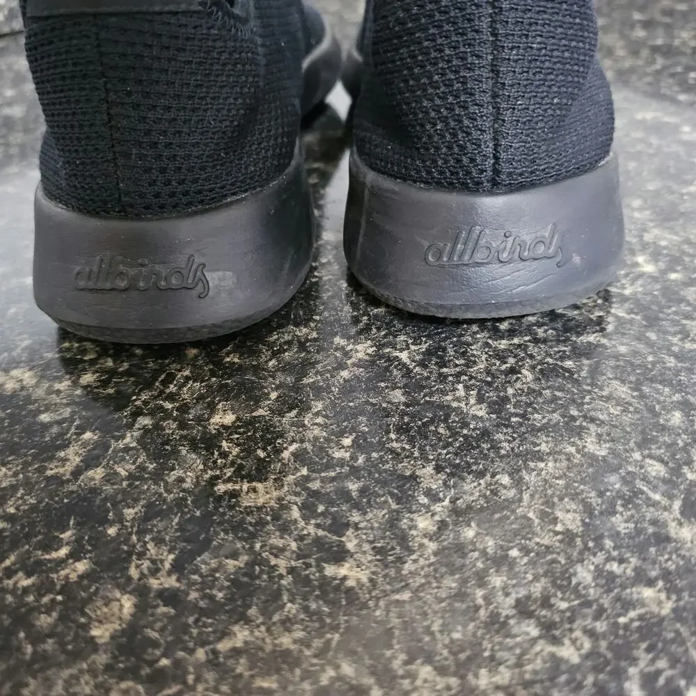Men's Black Allbirds Wool Lined Shoes Size 9